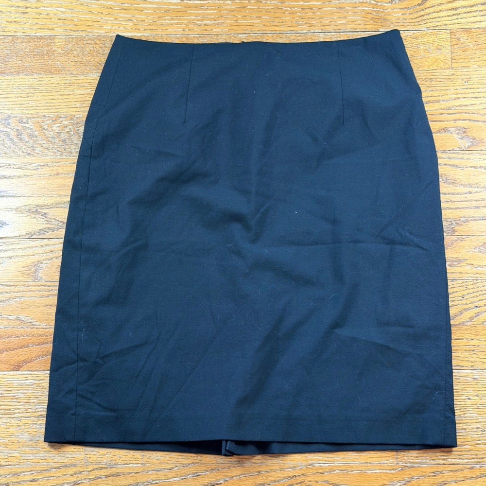Banana‎ Republic Women Black Size 6 Straight Pencil Skirt Stretch Teacher